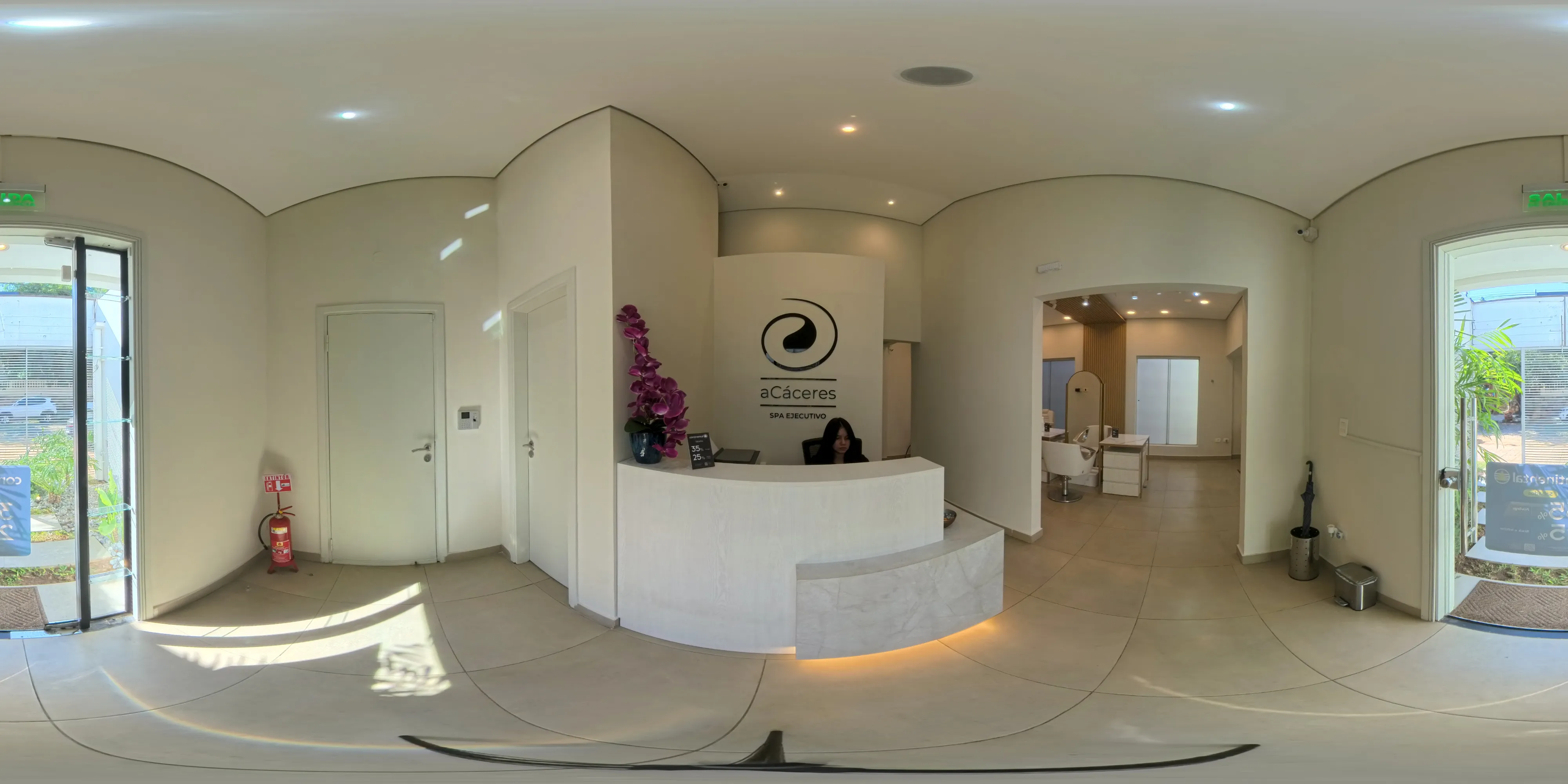 Vista 360° — captura de recorrido Maps360 Paraguay